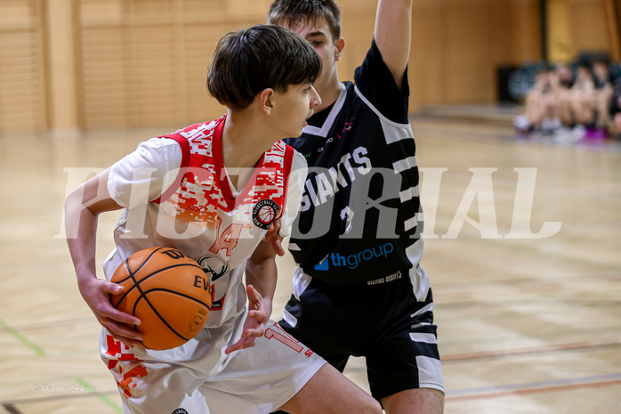 05.04.2025 Österreichischer Basketballverband 2024/25, SLMU14, BC Vienna vs. Vienna Giants 