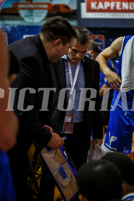 Basketball, bet-at-home Basketball Superliga 2020/21, Grunddurchgang 10.Runde, Kapfenberg Bulls, Oberwart Gunners, Horst Leitner (Coach)