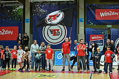 Basketball, Superliga 2023/24, Grunddurchgang 20. Runde, Flyers Wels vs. BC Vienna,
