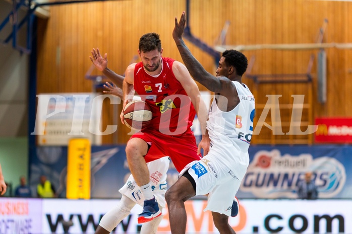 Basketball ABL 2016/17 Grunddurchgang 2.Runde Oberwart Gunners vs WBC Wels