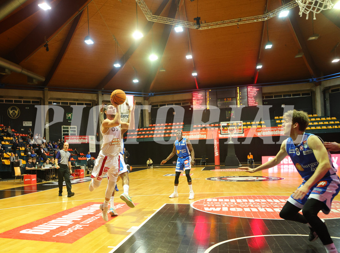 Basketball Superliga 2023/24, Gruunddurchgang 21.Runde BC Vienna vs. Oberwart Gunners