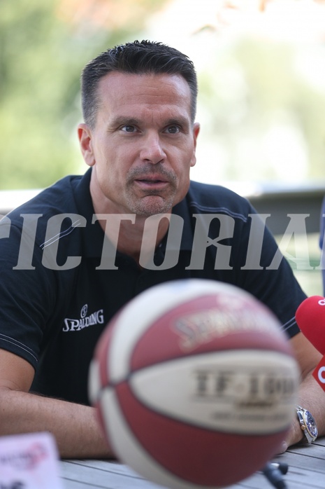 Basketball ÖBV 2019, Pressekonferenz  vs. 


