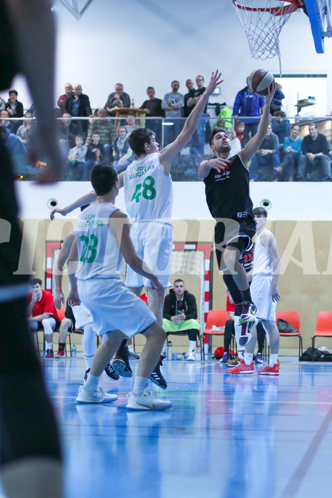 Basketball 2.Bundesliga 2019/20, Grunddurchgang 19.Runde Deutsch Wagram Aligators vs. Mistelbach Mustangs
