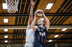 Basketball, Basketball Zweite Liga, Grunddurchgang 22.Runde, Mattersburg Rocks, Wörthersee Piraten, Maximilian Kunovjanek (14)