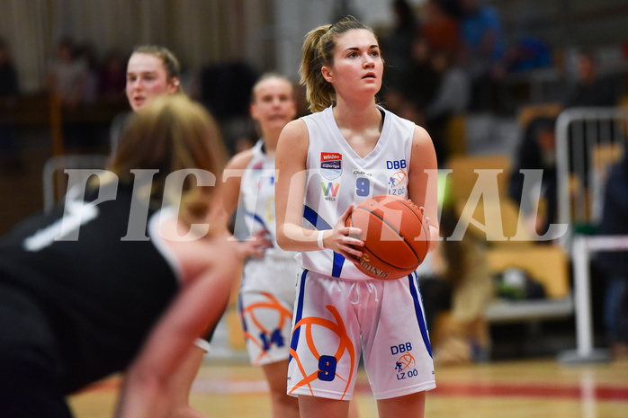 Win2Day Basketball, Damen Superliga 2022/23, Grunddurchgang 12. Runde, DBB LZ OÖ vs Basket Flames,