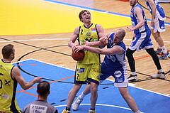 18.02.2023, Graz, Raiffeisen Sportpark Graz, Basketball Superliga 2022/23, Grunddurchgang, Runde 22, UBSC Raiffeisen Graz vs. Unger Steel Gunners Oberwart
