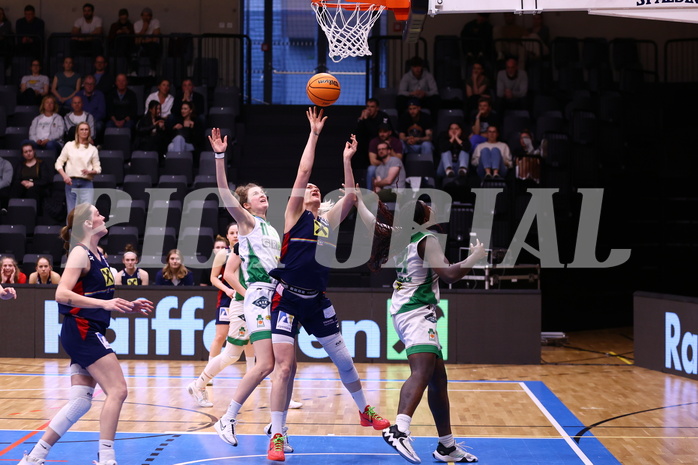 01.04.2024, Graz, Raiffeisen Sportpark, Basketball Damen Superliga 2023/24, Finale, Spiel 2, UBI Holding Graz - SKN St. Pölten Frauen ,  