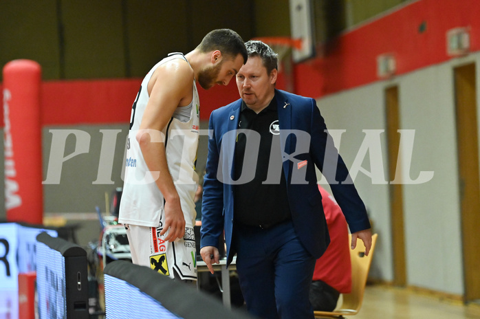Basketball, Superliga 2023/24, Grunddurchgang 15. Runde, Flyers Wels vs. Fürstenfeld Panthers,
