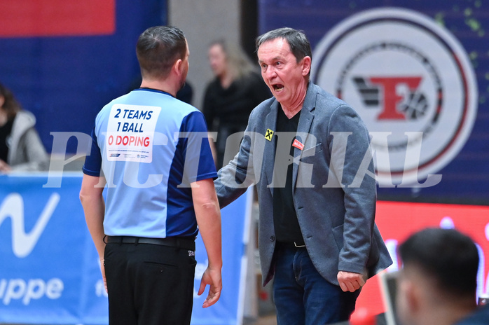 Basketball, Superliga 2024/25, Grunddurchgang 9.Runde, Flyers Wels vs. Fürstenfeld Panthers,