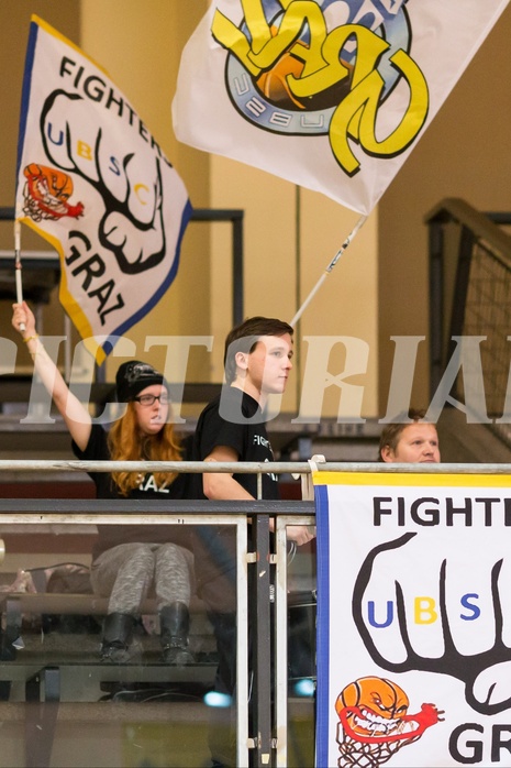 Basketball ABL 2015/16 Grunddurchgang 20.Runde UBSC Graz vs. Oberwart Gunners