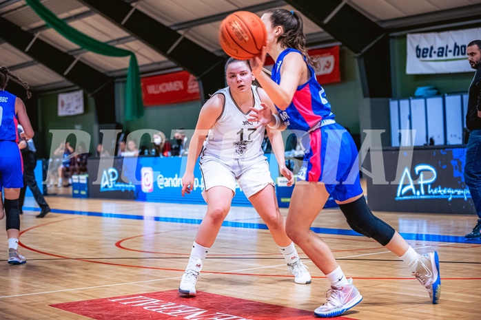 Basketball Basketball Damen Superliga 2021/22, Grunddurchgang 12.Runde Vienna D.C. Timberwolves vs. UBSC-DBBC Graz
