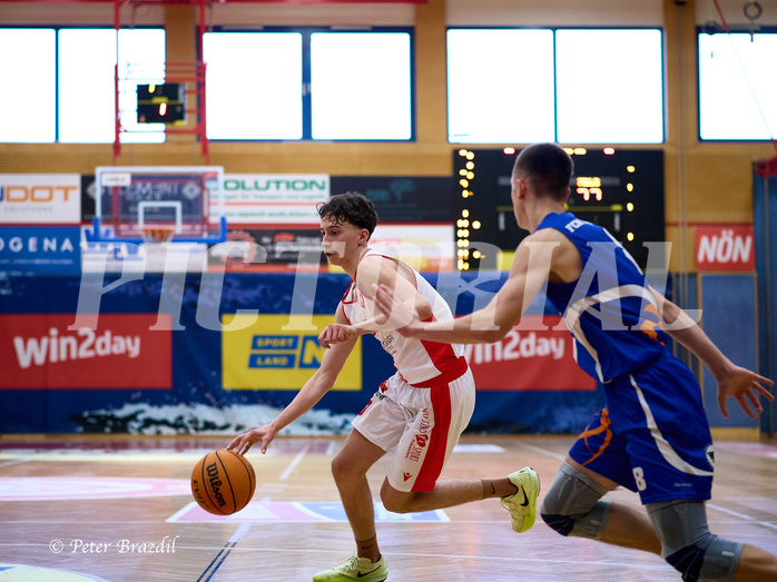 Basketball Superliga 2024/25, SLMU16 Traiskirchen Lions vs. FCN Baskets Wels


