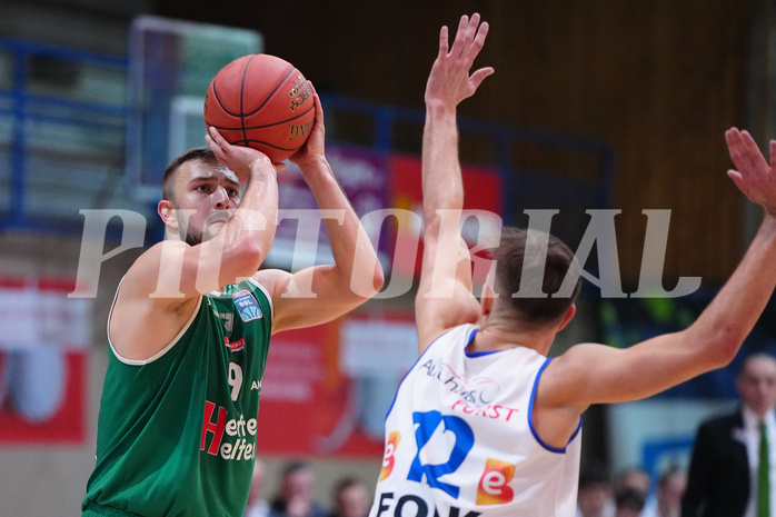 Basketball Superliga 2021/22, 2. Platzierungsrunde, Oberwart vs. Kapfenberg 


