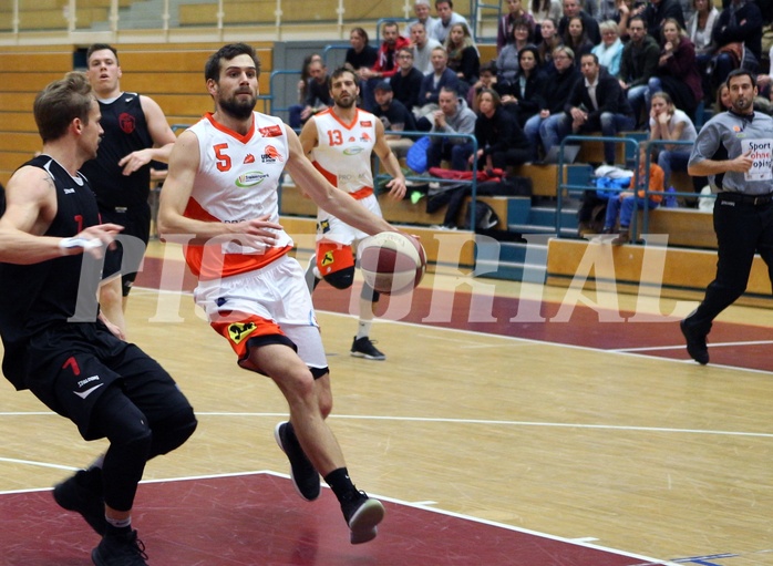 Basketball 2.Bundesliga 2017/18, Grunddurchgang 10.Runde UBC St.Pölten vs. Mistelmach Mustangs


