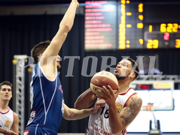 Basketball ABL 2015/16 Grunddurchgang 14.Runde BC Vienna vs Kapfenberg Bulls