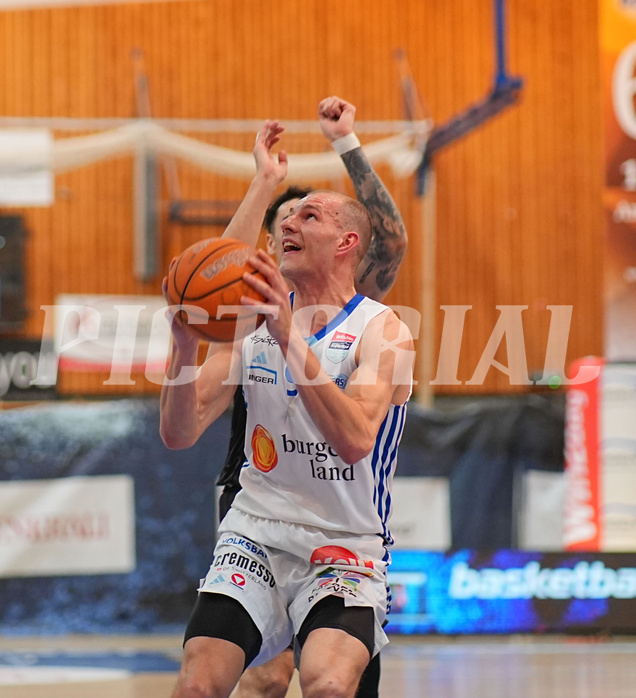 Basketball Superliga 2024/25, Playoffs, Viertelfinale Spiel 1 Oberwart Gunners vs. Kapfenberg Bulls