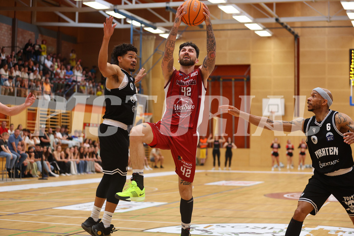 Basketball Zweite Liga 2024/25, Playoffs, Finale Spiel 3 Mistelbach Mustangs vs. Wörthersee Piraten


