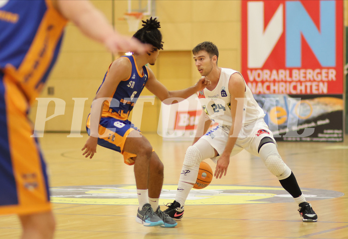 Basketball Zweite Liga 2024/25, Grunddurchgang 14.Runde Dornbirn Lions vs. BBU Salzburg


