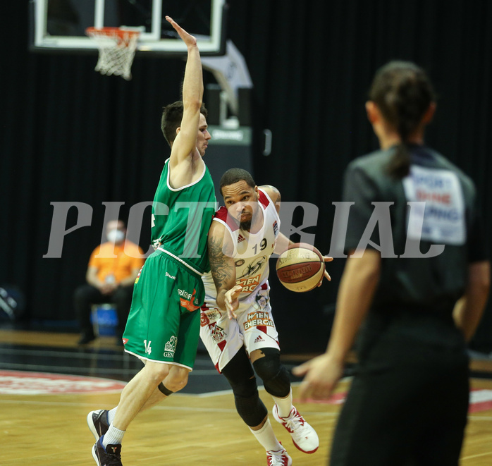 Basketball Superliga 20120/21, Viertelfinale Spiel 2 BC Vienna vs. Kpafenberg Bulls