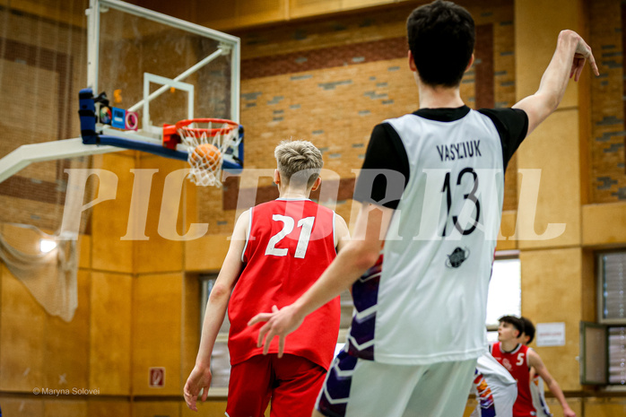 13.04.2025 Österreichischer Basketballverband 2024/25, SLMU19, Vienna United vs. SG Salzkammergut