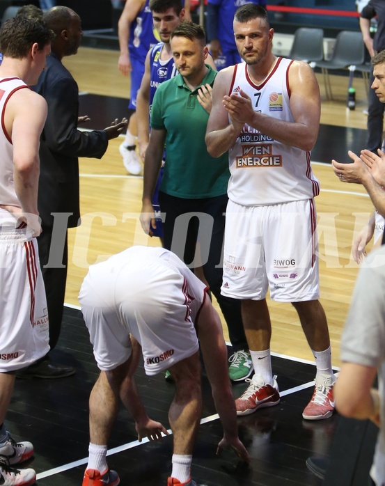 Basketball ABL 2016/17, Grunddurchgang 31.Runde BC Vienna vs. Gmunden Swans


