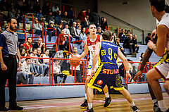 Basketball, win2day Basketball Superliga 2022/23, 8. Qualifikationsrunde, Traiskirchen Lions, UBSC Graz, Lukas Hahn (9)