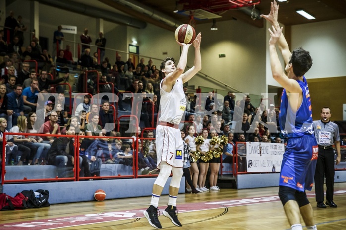 Basketball, ABL 2018/19, Grunddurchgang 9.Runde, Traiskirchen Lions, Kapfenberg Bulls, Benedikt Güttl (7)