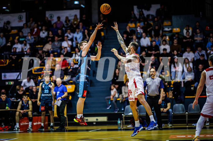 Basketball, Win2Day Superliga 2023/24, Grunddurchgang 8.Runde, BC Vienna, Vienna Timberwolves, Jonas John (99)