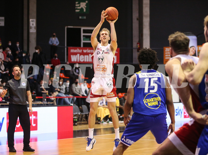 Basketball Superliga 2021/22, 3.Plazierungsrunde BC Vienna vs. Gmunden Swans
