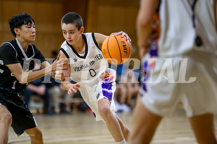 12.01.2025 Österreichischer Basketballverband 2024/25, SLMU14, SU Döbling vs Vienna Giants