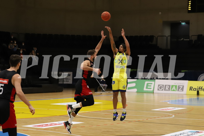 Basketball Superliga 2021/22, Grunddurchgang 8.Runde UBSC Graz vs. BC Vienna