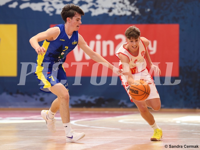 Basketball Superliga 2024/25, SLMU16 Traiskirchen Lions Academy  vs. UBSC Graz 


