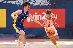 Basketball Superliga 2024/25, SLMU16 Traiskirchen Lions Academy  vs. UBSC Graz 


