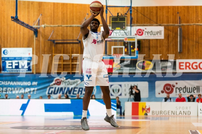 Basketball, CUP 2017 , 1/2 Finale, Oberwart Gunners, Gmunden Swans, Cedric Kuakumensah (5)