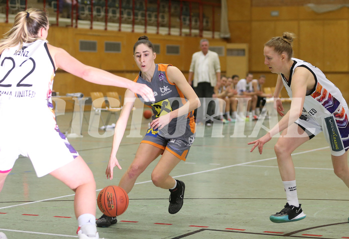 Basketball Damen Superliga 2021/22, Grundducrhgang 11.Runde Vienna United vs. Klosterneuburg Duchess


