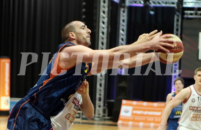 17.04.2017 Basketball ABL 2016/17 Grunddurchgang 33. Runde BC Vienna vs Fürstenfeld Panthers