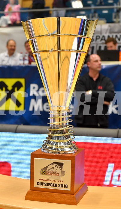 8 Basketball ABL 2017/18 CUP HF Gmunden Swans vs Flyers Wels