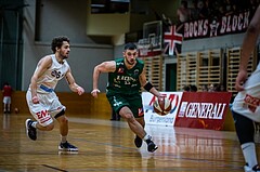 Basketball, Basketball Zweite Liga, Grunddurchgang 4.Runde, Mattersburg Rocks, Dornbirn Lions, Luka Kevric (11)