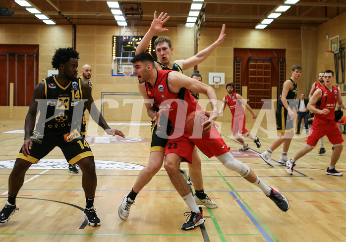 Basketball Zweite Liga 2021/22, Grunddurchgang 19.Runde Mistelbach Mustangs vs. Fürstenfeld Panthers


