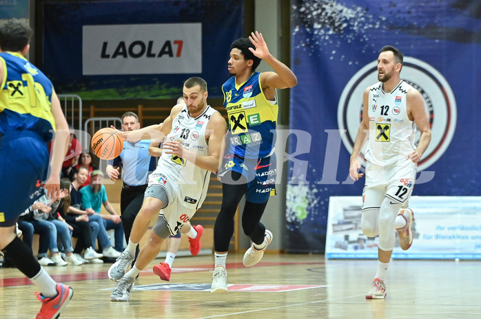 Basketball Superliga 2023/24, 4.Plazierungsrunde,
Flyers Wels vs. UBSC Graz

