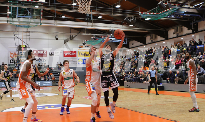 Basketball Superliga 2022/23, Grunddurchgang 21.Runde Klosterneuburg Dukes vs. Gmunden Swans