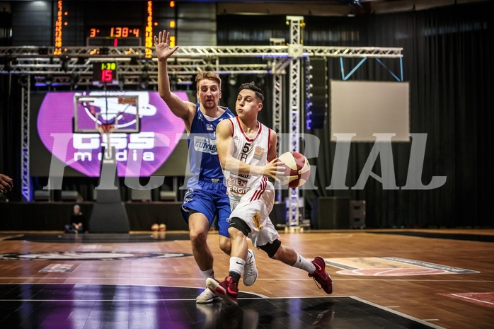 Basketball, ABL 2017/18, Grunddurchgang 36.Runde, BC Vienna, Oberwart Gunners, Mustafa Hassan Zadeh (5)