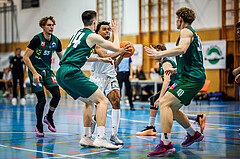 Basketball, Basketball Zweite Liga 2024/25, Grunddurchgang 7.Runde, UDW Alligators, Dornbirn Lions, Steven Kaltenbrunner (8)