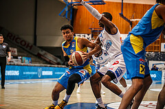 Basketball, bet-at-home Basketball Superliga 2020/21, Platzierungsrunde, 8. Runde, Oberwart Gunners, SKN St. Pölten, Felix Angerbauer (4)