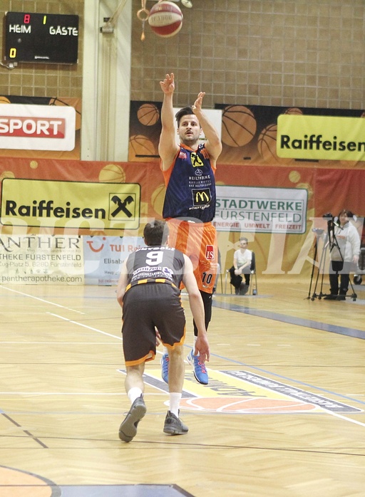 Basketball ABL 2016/17 Grunddurchgang 17.Runde  Fürstenfeld Panthers vs Klosterneuburg Dukes