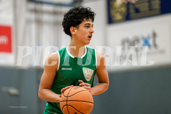 29.03.2025 Österreichischer Basketballverband 2024/25, SLMU16, Basket Dukes vs. KOS Celovec