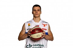 Basketball, ABL 2018/19, Media, Kapfenberg Bulls, Tobias Schrittwieser (14)