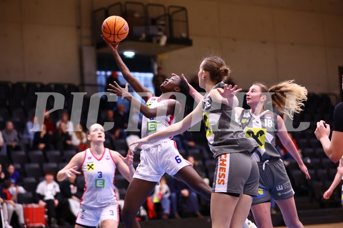 01.12.2024, Graz, Raiffeisen Sportpark, Basketball Damen Superliga 2024/25, Grunddurchgang, 8.Runde, UBSC-DBBC Graz - BK Raiffeisen Duchess ,  