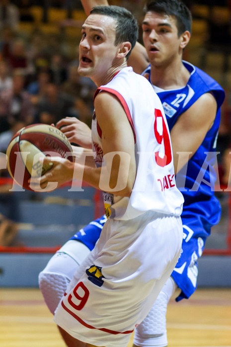 Basketball ABL 2015/16 Grunddurchgang 4.Runde Traiskirchen Lions vs Oberwart Gunners