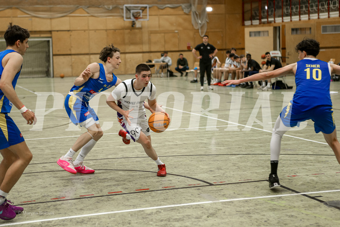 27.04.2025 Österreichischer Basketballverband 2024/25, SLMU16, VF Vienna United vs. SKN St. Pölten